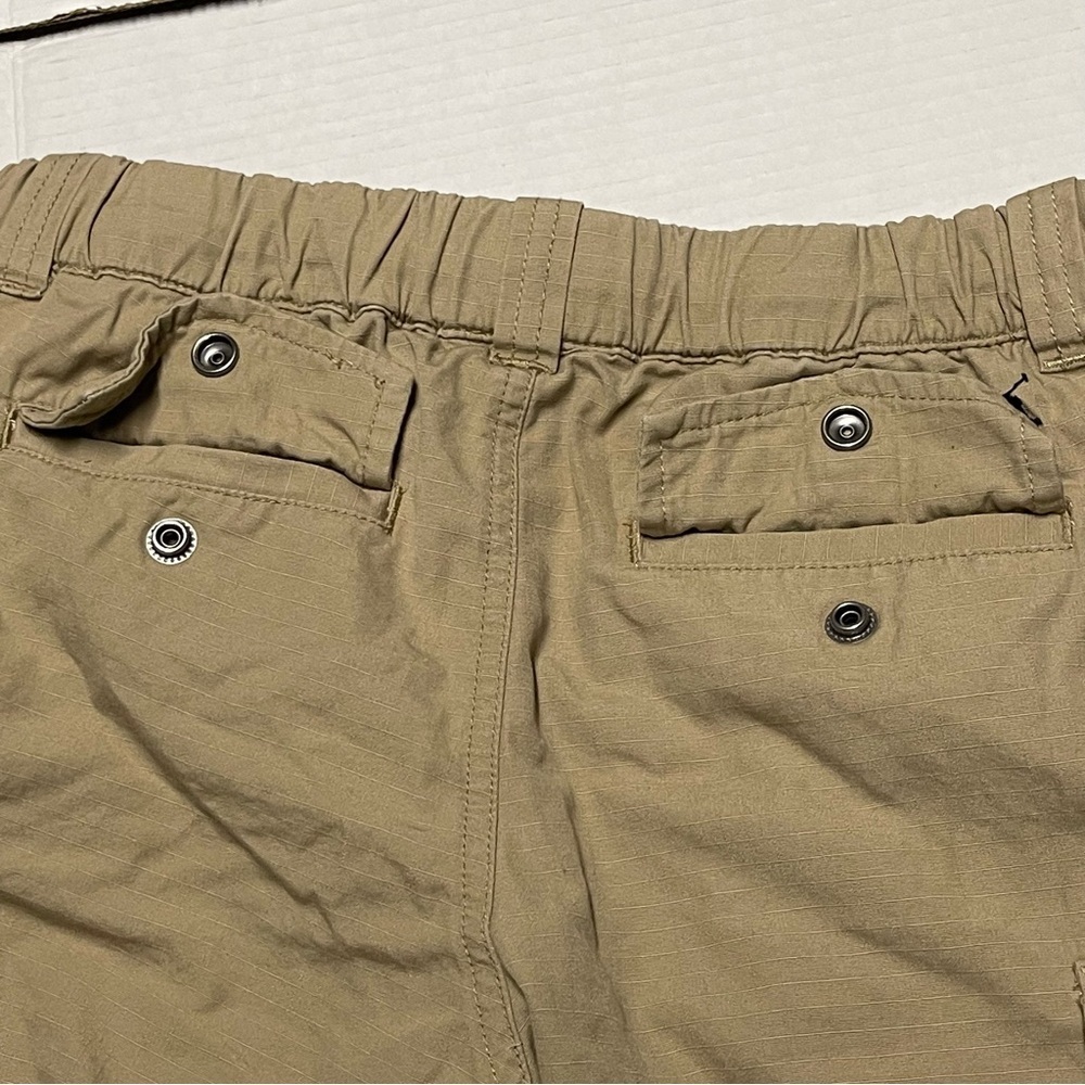 Polo Ralph Lauren Boys Khaki Tan Cargo Pockets Board Shorts Size 14 - Picture 4 of 9